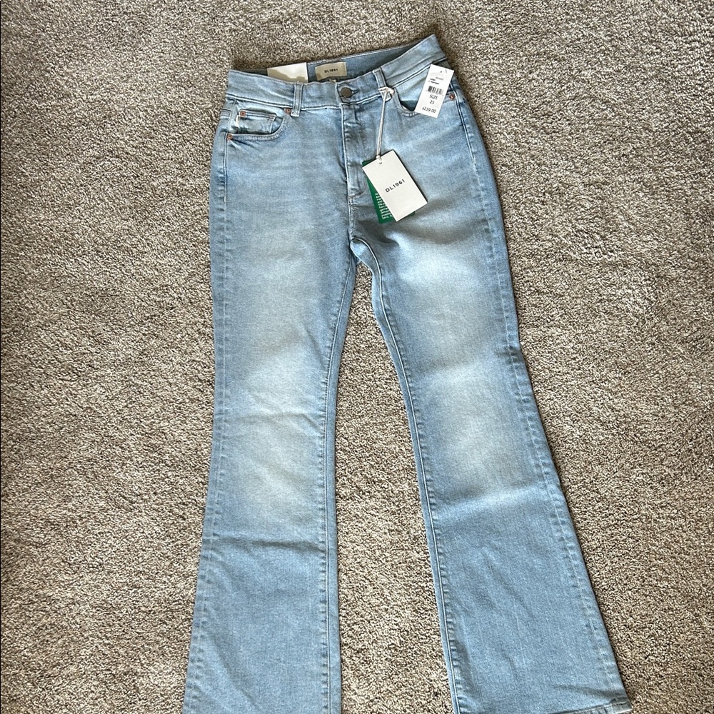 DL1961 Women's Bootcut Light Blue Jeans